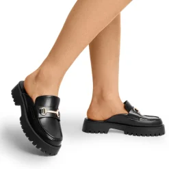 Round Toe Slip-on Mules