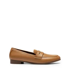 Round Toe Slip-on Penny Loafers