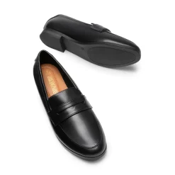 Round Toe Slip-on Penny Loafers