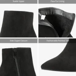 Sianna Chunky High Heel Ankle Booties