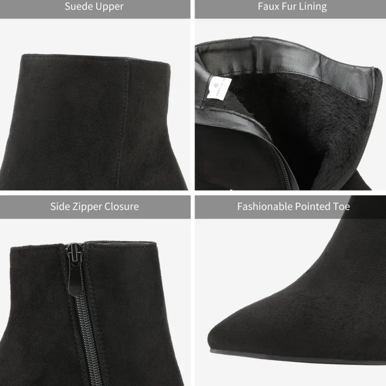 Sianna Chunky High Heel Ankle Booties