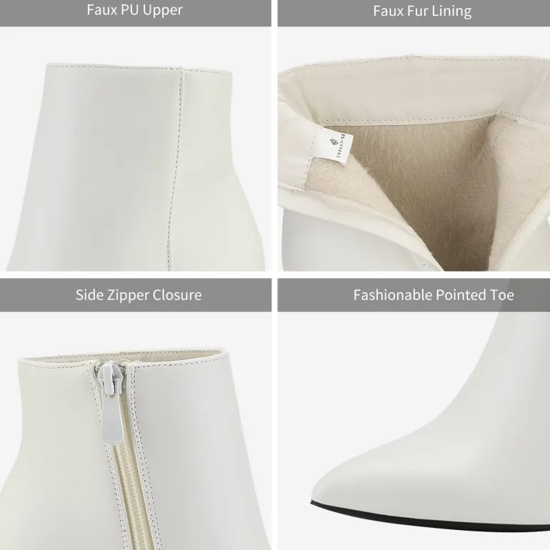 Sianna Chunky High Heel Ankle Booties