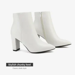 Sianna Chunky High Heel Ankle Booties