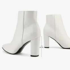 Sianna Chunky High Heel Ankle Booties