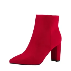 Sianna Chunky High Heel Ankle Booties