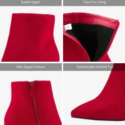 Sianna Chunky High Heel Ankle Booties