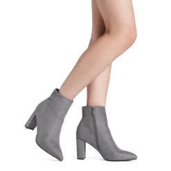 Sianna Chunky High Heel Ankle Booties