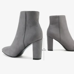 Sianna Chunky High Heel Ankle Booties