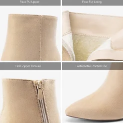 Sianna Chunky High Heel Ankle Booties