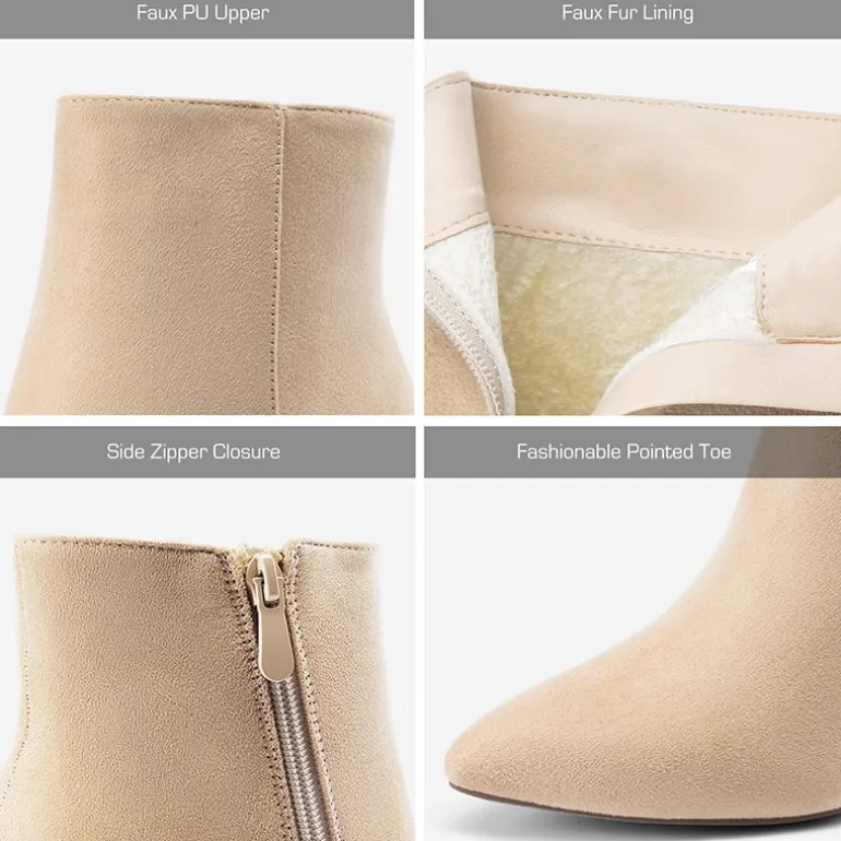 Sianna Chunky High Heel Ankle Booties