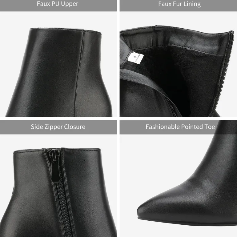 Sianna Chunky High Heel Ankle Booties