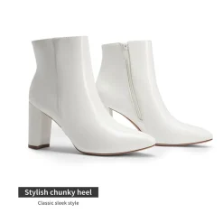 Sianna Chunky High Heel Ankle Booties