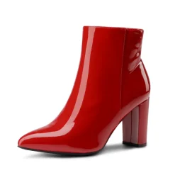 Sianna Chunky High Heel Ankle Booties