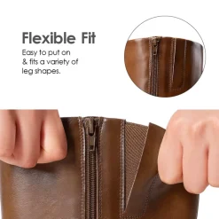Side Zipper Buckle Riding Boots