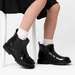 Side Zipper Kids Chelsea Boots