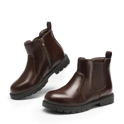 Side Zipper Kids Chelsea Boots