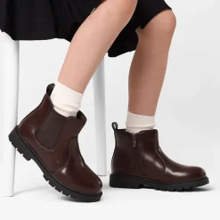 Side Zipper Kids Chelsea Boots