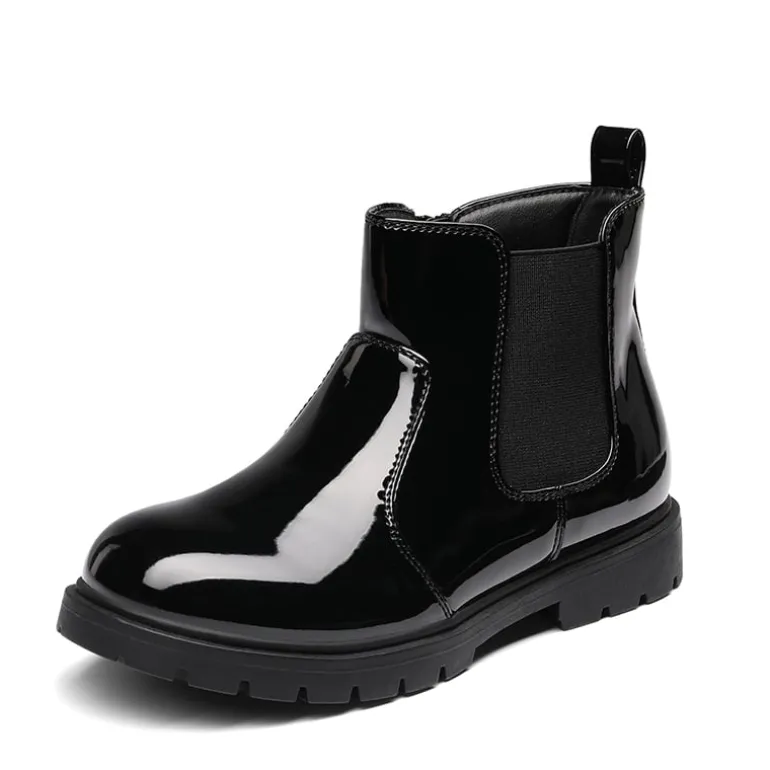 Side Zipper Kids Chelsea Boots