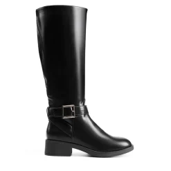 Side Zipper Knee High Riding Boots