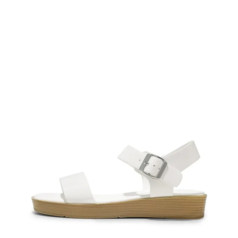 Single Strap Flatform Sandals