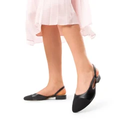 Slingback Cap Toe Flats