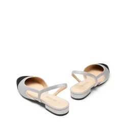 Slingback Cap Toe Flats