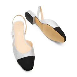 Slingback Cap Toe Flats