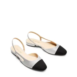 Slingback Cap Toe Flats