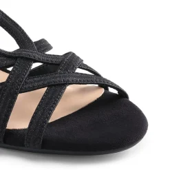 Slip-On Chic Strappy Wedge Sandals