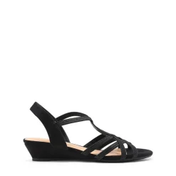 Slip-On Chic Strappy Wedge Sandals