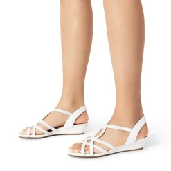 Slip-On Chic Strappy Wedge Sandals