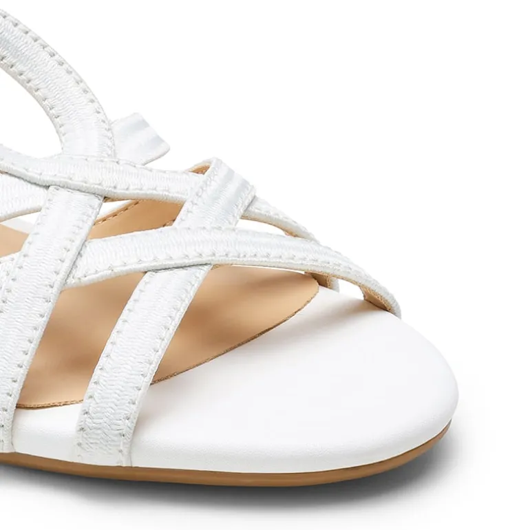 Slip-On Chic Strappy Wedge Sandals