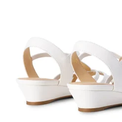 Slip-On Chic Strappy Wedge Sandals