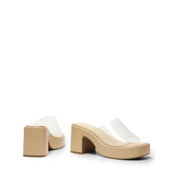 Slip On Chunky Platform Slide Sandals