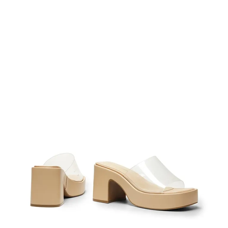 Slip On Chunky Platform Slide Sandals
