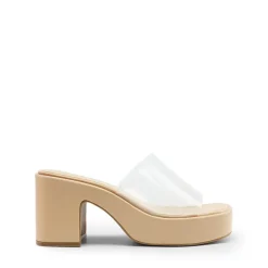 Slip On Chunky Platform Slide Sandals
