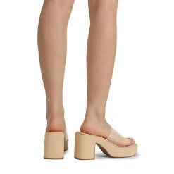 Slip On Chunky Platform Slide Sandals