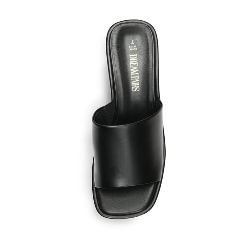 Slip On Chunky Platform Slide Sandals