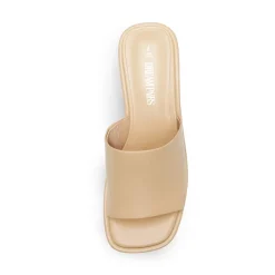 Slip On Chunky Platform Slide Sandals