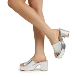 Slip On Chunky Platform Slide Sandals