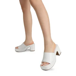 Slip On Chunky Platform Slide Sandals