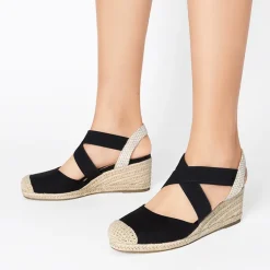 Slip-on Cushioned Wedge Sandals