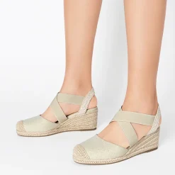 Slip-on Cushioned Wedge Sandals