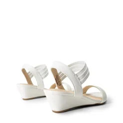 Slip on Elastic Strap Wedge Sandals