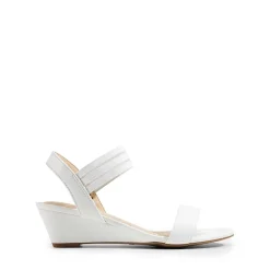 Slip on Elastic Strap Wedge Sandals