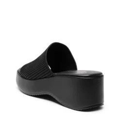 Slip on Knitted Flatform Sandals