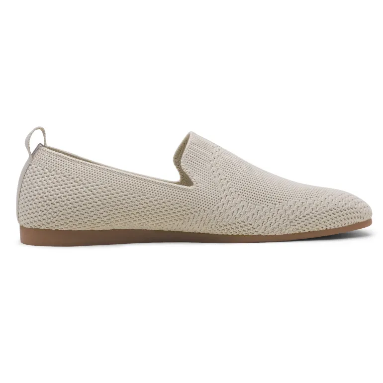 Slip-On Round Toe Knitted Flats