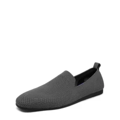 Slip-On Round Toe Knitted Flats