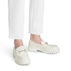 Slip Resistant Platform Chunky Penny Loafers