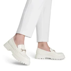 Slip Resistant Platform Chunky Penny Loafers